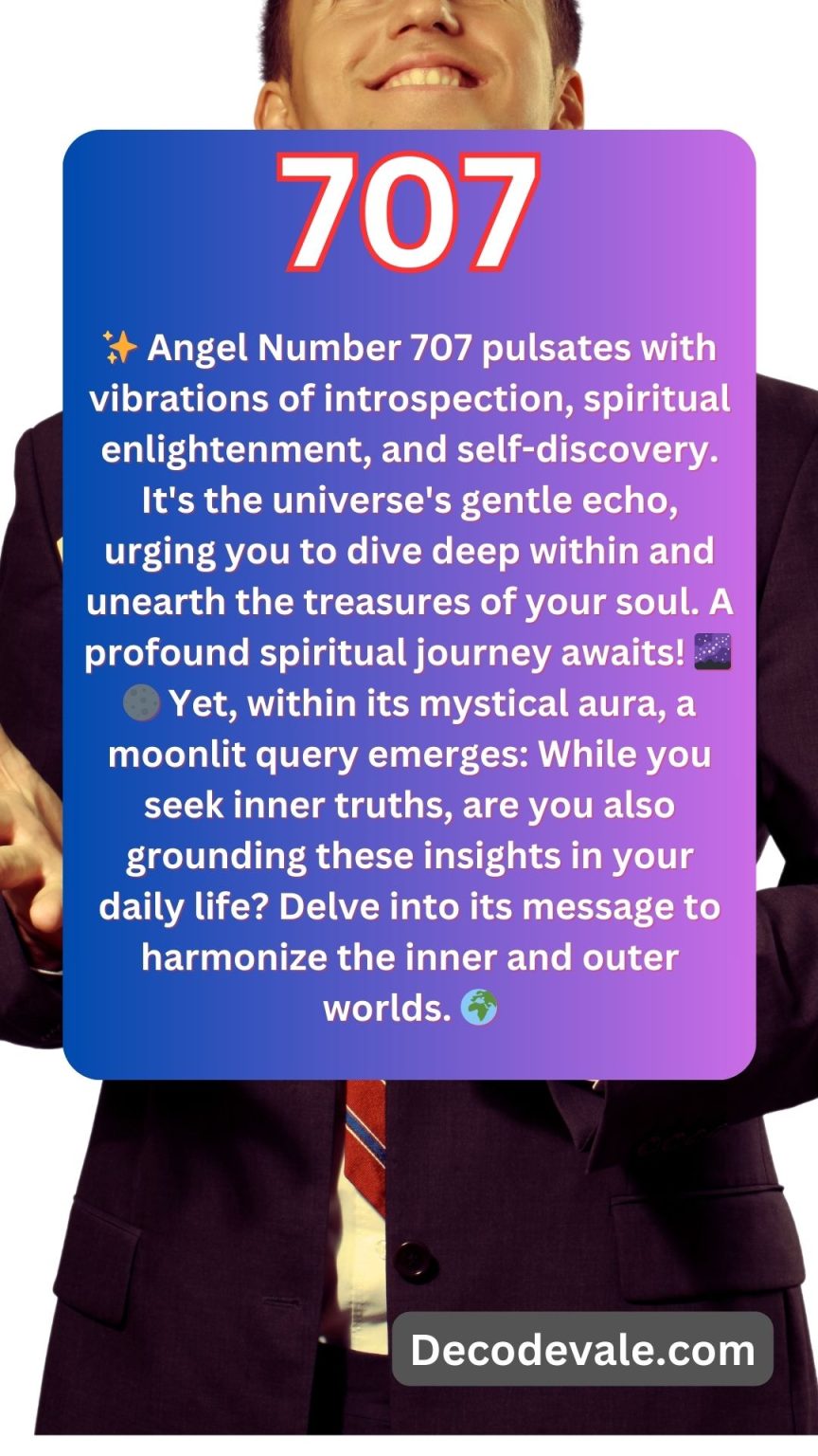 707 angel number meaning manifestation
